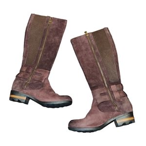 Sorel Suede Riding Boots Size 6.5